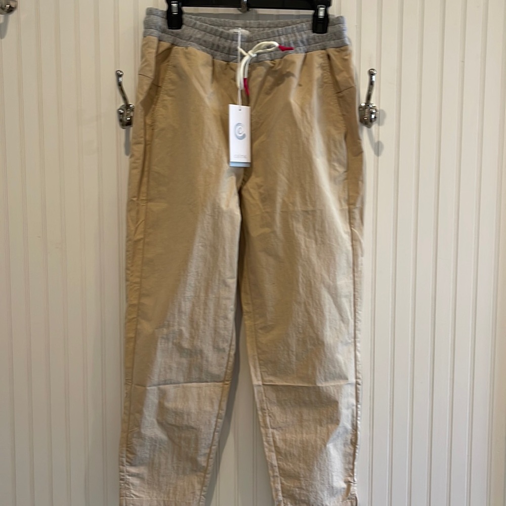 NWT Johnny Was Mix Nylon Taper Leg Pant!